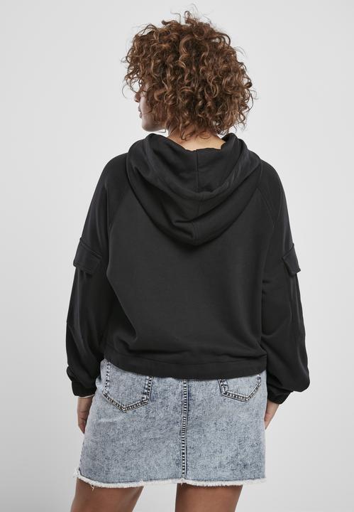 Immagine prodotto Urban Classics Felpa da lavoro corta da donna con cappuccio (5XL)