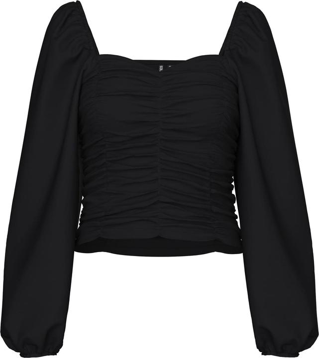 Actual product image Pieces PCMALYSIA top with long sleeves (S)