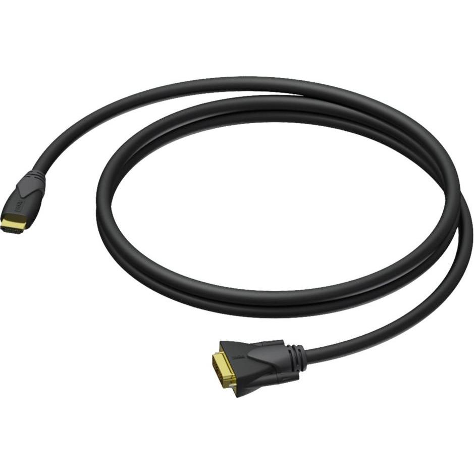 Procab HDMI - DVI-D 3 m schwarz (CLV160/3) (3 m, HDMI), Video Kabel