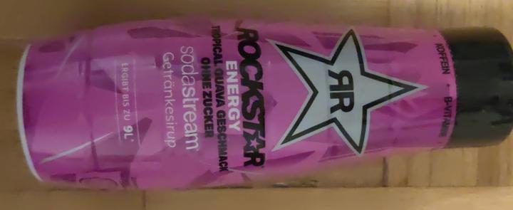 Actual product image SodaStream Rockstar Energy Guava Zero