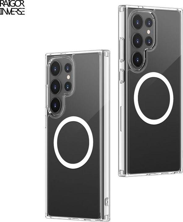 Image du produit Raigor Inverse Crystal Magsafe Housse de protection Galaxy 24 Ultra - Transparent (Samsung Galaxy S24 Ultra)