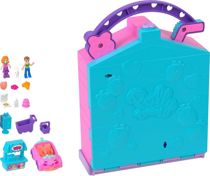 Actual product image Polly Pocket Pollyville food market