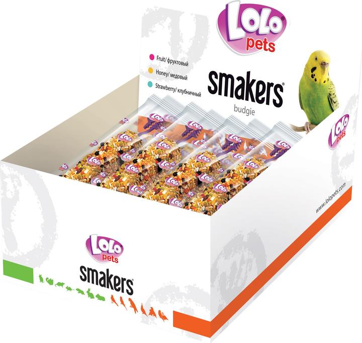 Lolo Pets Scatola per ondulatori, jordbaer, 12 pz./scatola (12 x)