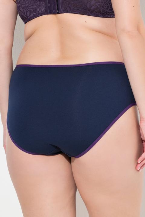 Produktbild Ulla Popken Midislips, 7er-Pack, farbige Einfassungen (42, 44)