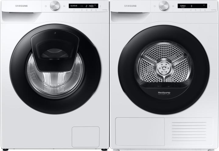Actual product image Samsung DV80T5220AW Freestanding tumble dryer Front loading 8 kg A++ White (8 kg)