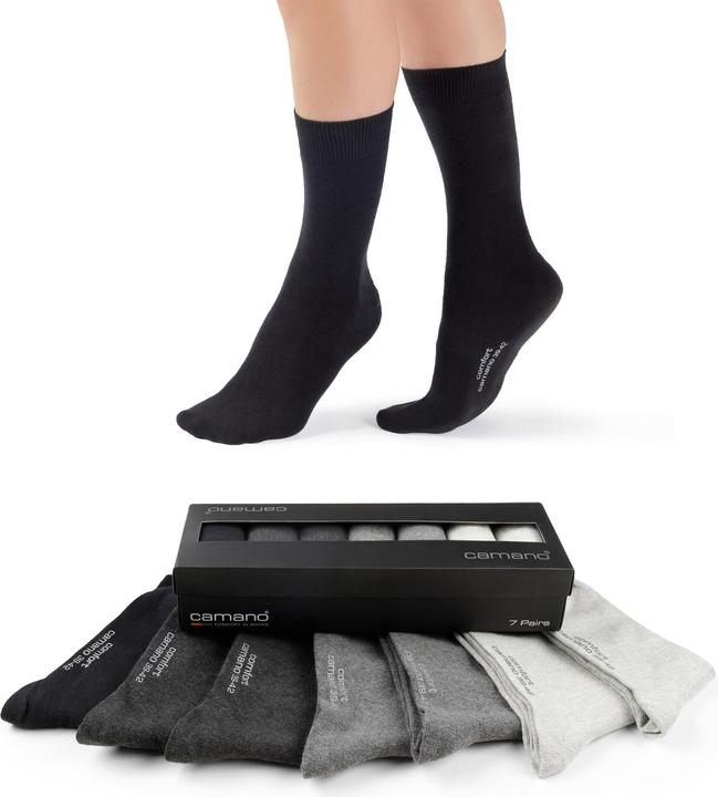 Actual product image Camano Unisex comfort socks in box 7p (pack of 7, 39, 42)