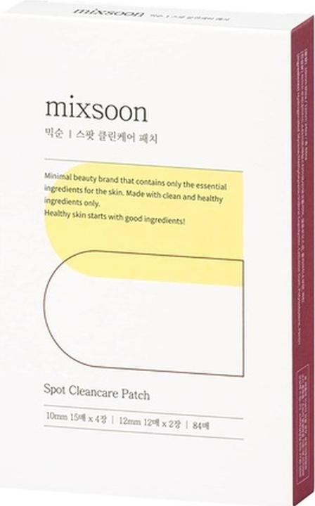 Mixsoon Spot Clean Care Patch Acne Pimple Seamless to Cover and Heal Troubled Spots