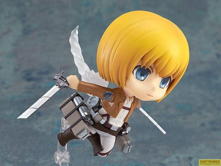 Actual product image Good Smile Company Attack on Titan figurine Nendoroid Armin Arlert: Survey Corps Ver. 10 cm