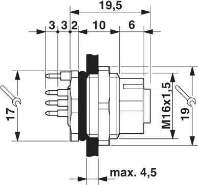 Produktbild Phoenix Contact Sensor-/Aktor-Einbausteckverbi
