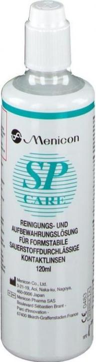 Produktbild Menicon SP Care Reinigungs Aufbewahrungs Lösung (Peroxid-System, 120 ml)
