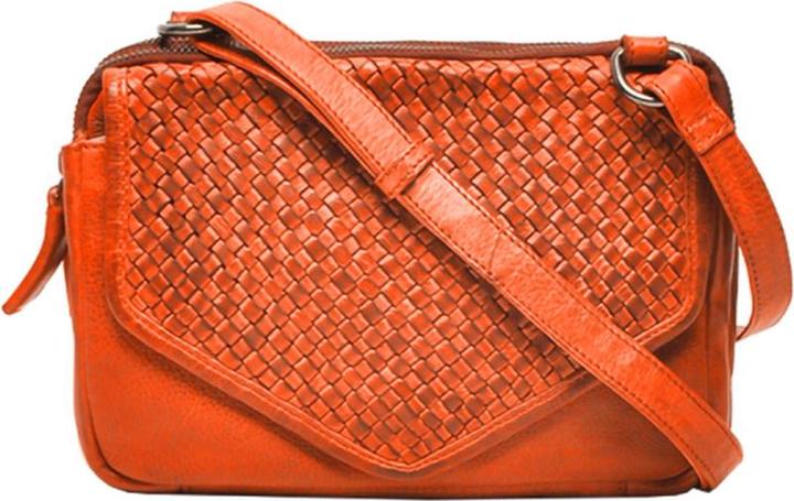 Berba Small Shoulder Bag / Crossbody Bag Ladies - Leather - San Remo - Orange