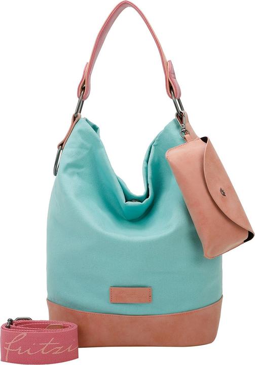 Actual product image Fritzi aus Preußen Izzy07 Olga Canvas Schultertasche 27 cm