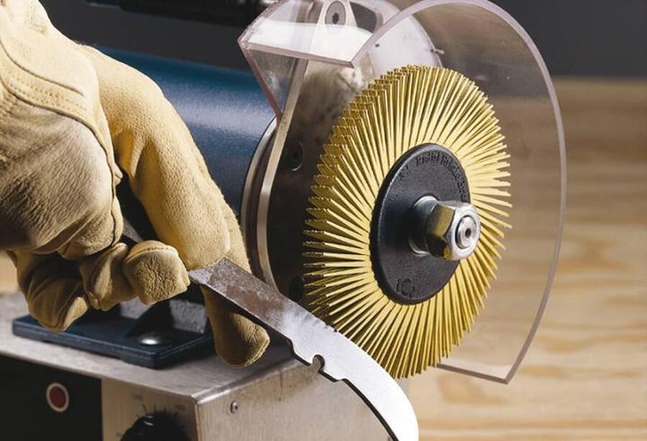 Produktbild 3M Radiale Bristle Bürste K120 150x12x25,4mm BB-ZB TypC gebog (K120)