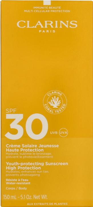Image du produit Clarins Solaires Crème pour le Corps Sun Protection Factor 30 (re) (Crème solaire, SPF 30, 150 ml)