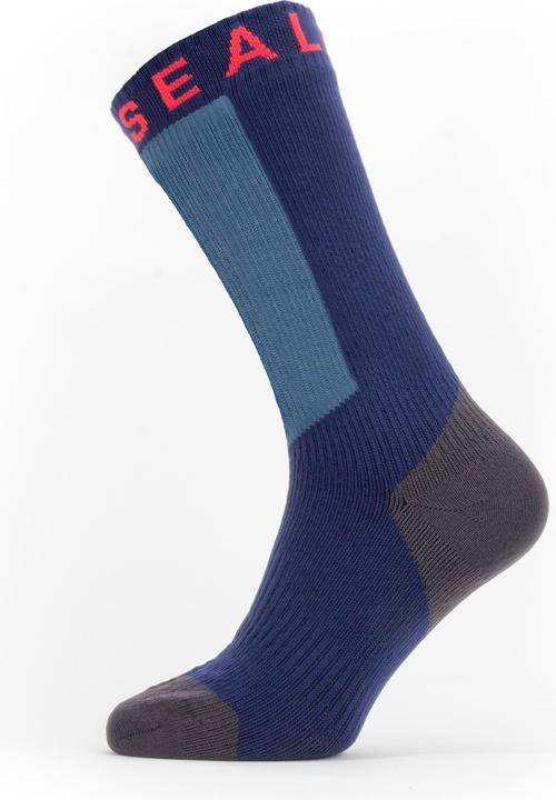 Navy Blue / Grey / Red