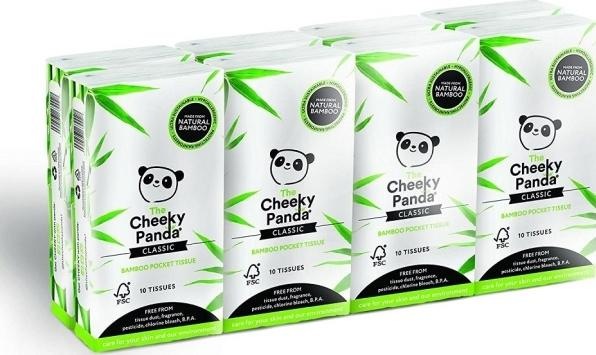 Produktbild The Cheeky Panda Cheeky Panda Cheeky Panda, Pocket tissues, pack of 8