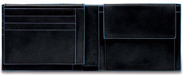 Actual product image Piquadro Blue Square - Men's wallet with flap ID window