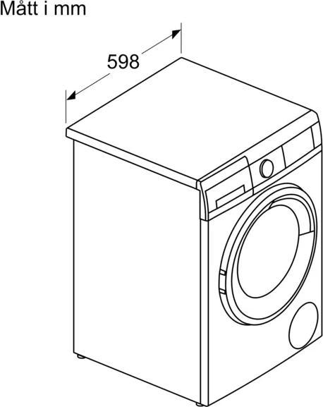 Produktbild Siemens iQ300 Washer Dryer (8 kg, Links)