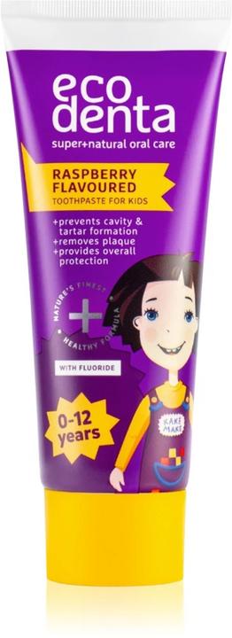 Produktbild Ecodenta Toothpaste for children Raspberry 75ml (75 ml)