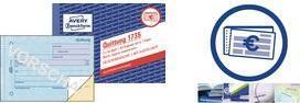 Productafbeelding Avery Ontvangstbewijs 1735 BTW getoond. (40 x)