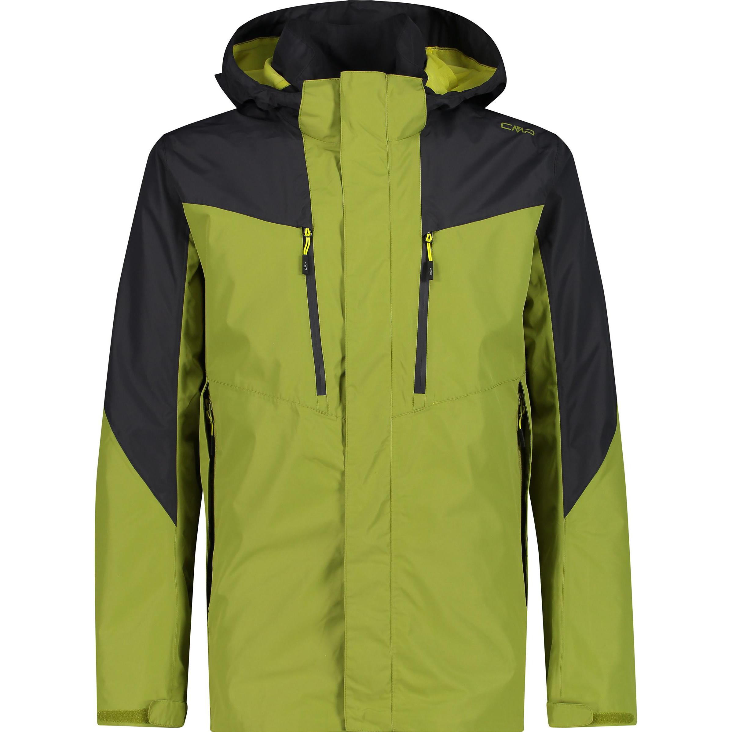 CMP Campagnolo, Herren, Jacke, Zip Hood (5XL), Grün, 5XL