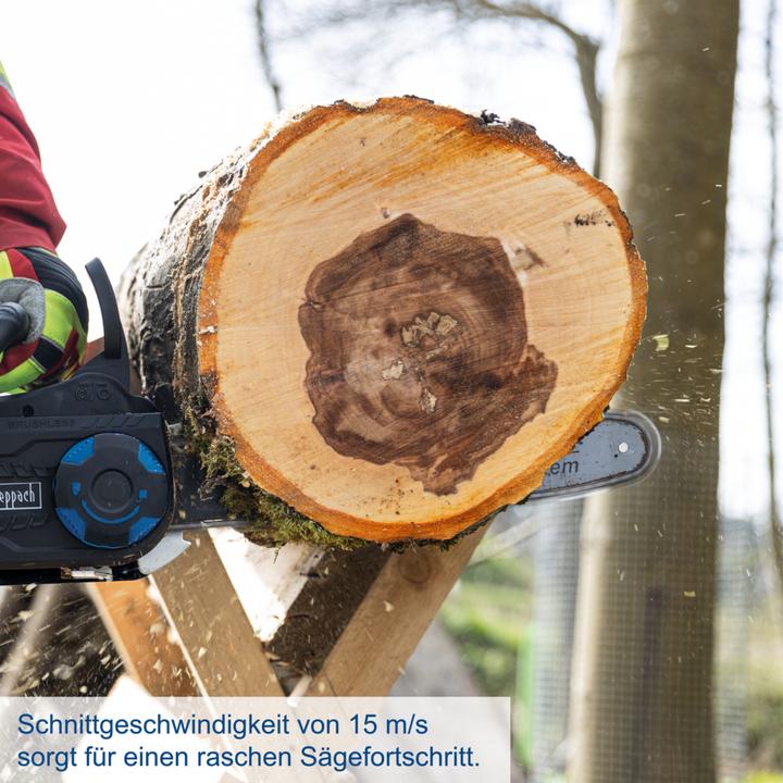 Produktbild Scheppach BC-CS355Duo-X (Akku Kettensäge)