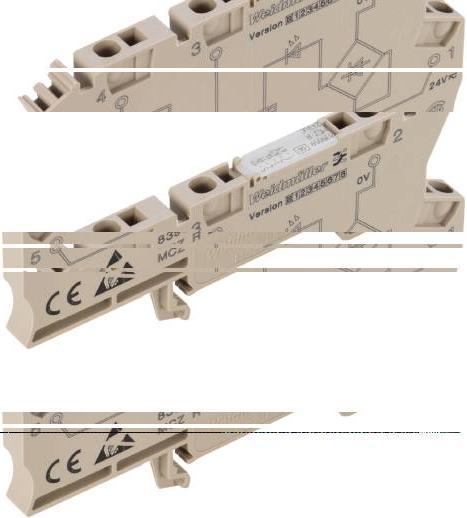 Produktbild Weidmüller Koppelrelais 10 St. 24 V/DC 6