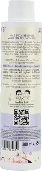 Actual product image Jean & Len Dream curls shampoo (300 ml, Liquid shampoo)