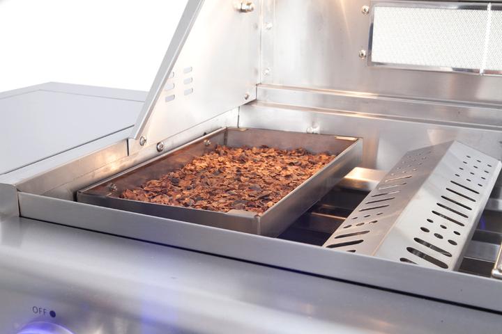 Actual product image Allgrill ALL'GRILL Smokeboxx® made of stainless steel for CHEF series. EXTREM, Ultra and outdoor kitchen