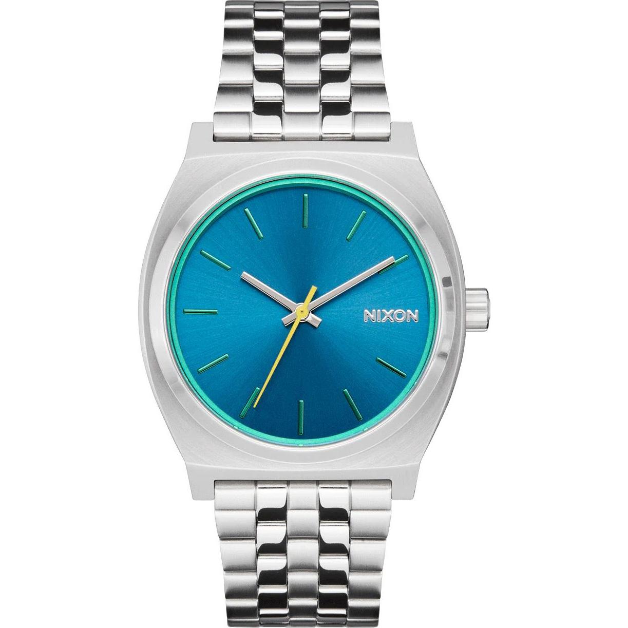 Nixon, Armbanduhr, Time Teller, Silber