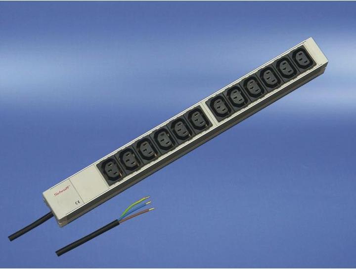 Actual product image Schroff Power strip (12x, 2 m)