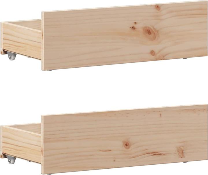 Image du produit VidaXL Lit sans matelas avec tête de lit 120 x 200cm en pin (120 x 200 cm)