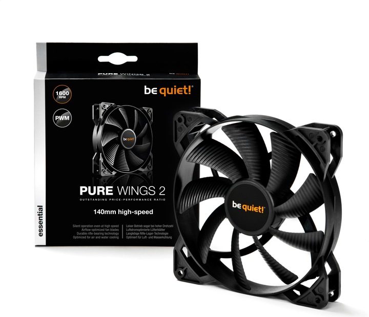 Actual product image be quiet! Pure Wings 2 (140 mm, 1 x)