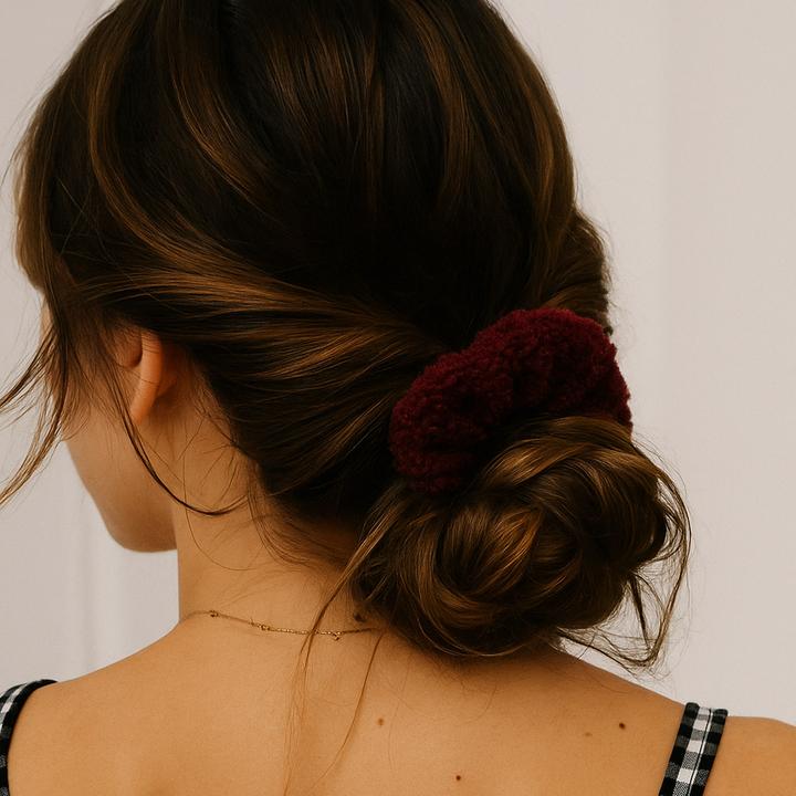 Image du produit Avizar Scrunchie Chenille Stoff Maya (Élastiques à cheveux)