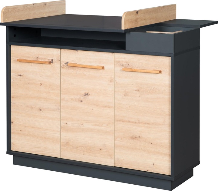 Image du produit Roba Ensemble de chambre d'enfant Lenn (Unité de changement, Lit de bébé)