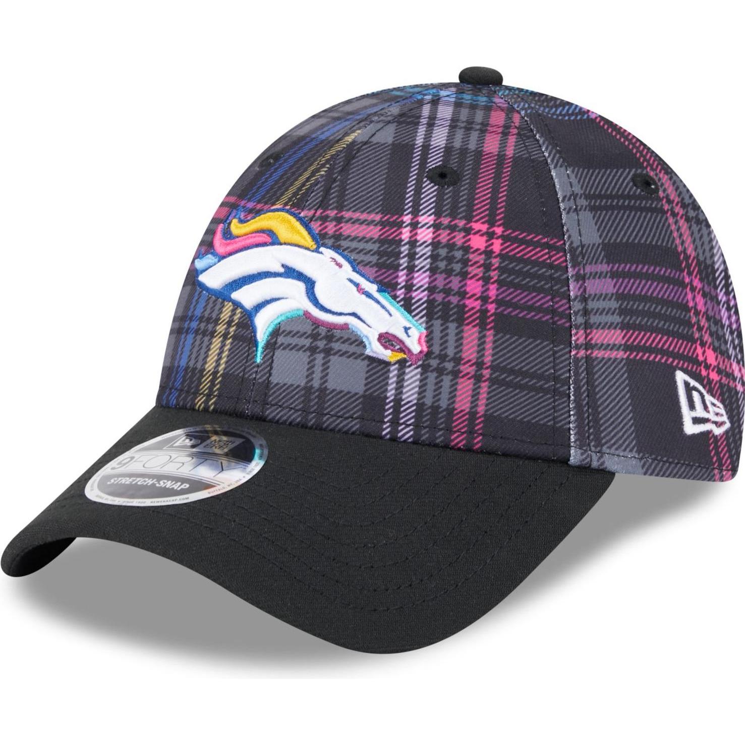 New Era, Herren, Cap, Denver Broncos Crucial Catch 9Forty Snapback Cap, Mehrfarbig, (One Size)