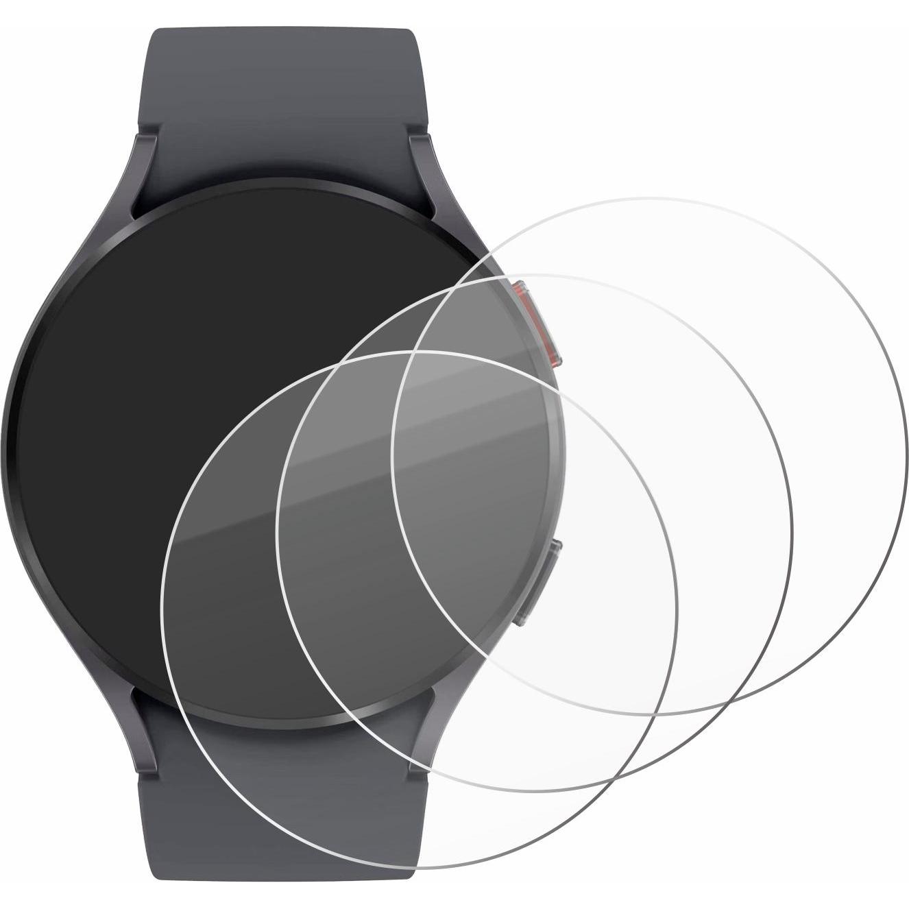 Thumbnail - Savvies Panzerglas Hartglas Displayschutz, Smartwatch Schutzfolie, Transparent