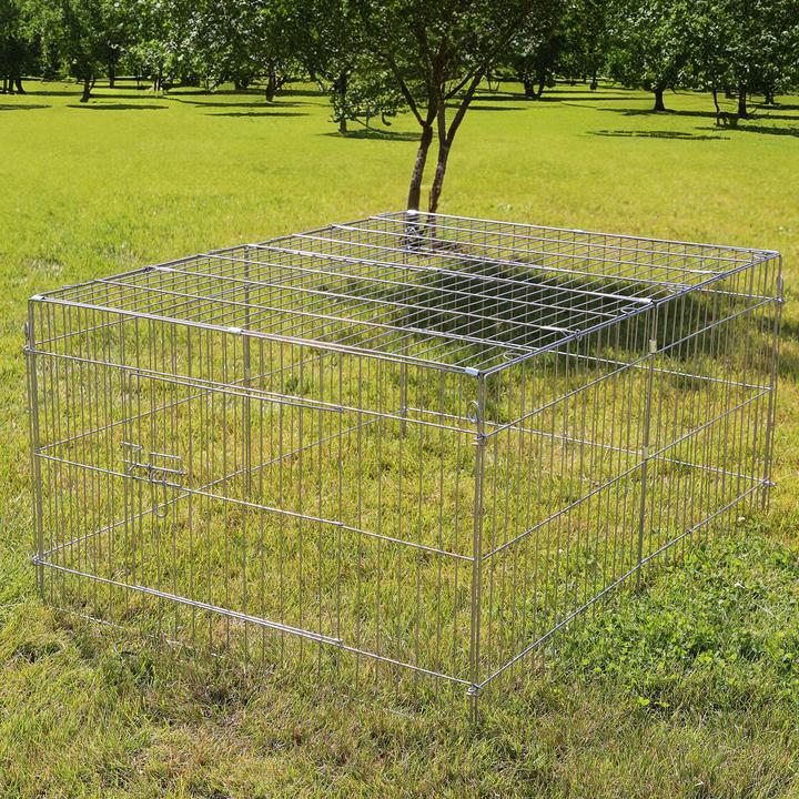 Actual product image Wiltec Outdoor enclosure cover 122x95x58cm small animal enclosure run outdoor enclosure