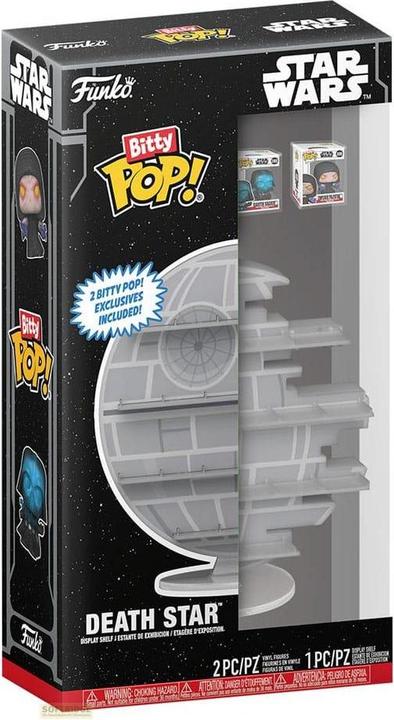 Actual product image Funko Star Wars Bitty POP! Vinyl Figur Display Death Star