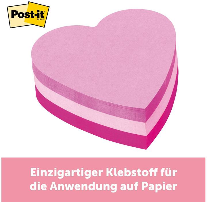 Productafbeelding Post-it Hart (70 x 70 mm)
