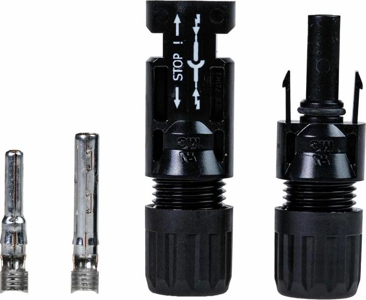 Actual product image Stäubli solar plug set (M+W) (Solar connector)