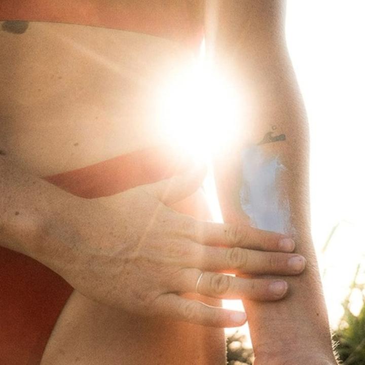 Actual product image Suntribe Mineralische Bio-Sonnencreme (Suntan cream, SPF 30, 100 ml, 1 g)