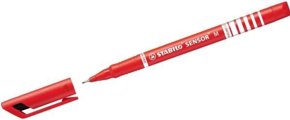 Produktbild STABILO ® Fineliner SENSOR® medium 0,7mm rot (Rot, 1 x)