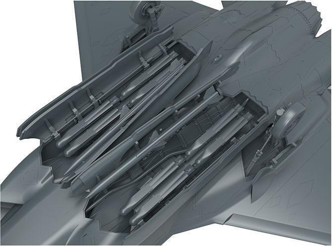 Actual product image Meng-Model F-35A Lockheed Martin Lightning II Fight