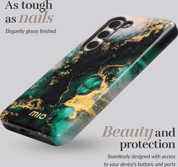 Produktbild Mio PC Back Cover Grün Magnetisch Samsung Galaxy A35 5G (Samsung Galaxy A35)