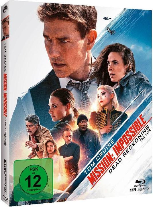 Immagine prodotto Mission Impossible 7 -4K+Blu-ray - 2 dischi (4k Blu-ray, Blu-ray, 20231102, Tedesco, Inglese)