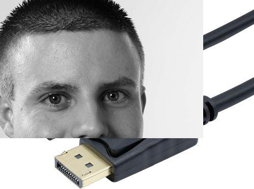 Produktbild Protect Expert DP1.2 vers HDMI1.4 noir - 2m (2 m)