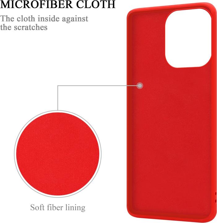 Actual product image Cadorabo Case for Apple iPhone 14 PRO MAX in TPU Liquid Ring Silicone Case Style (Apple iPhone 14 Pro Max)