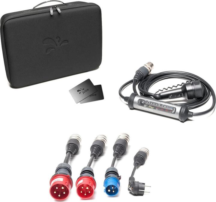 Juice Technology Juice Booster 3 air UE Traveller Set (Type 2, 11 kW, 16 A, CEE 7/7, CEE 32, CEE 16)