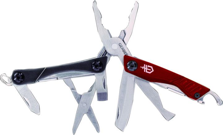 Gerber Gear Dime Mini Multi-Tool Drab Red (12 Funktionen)